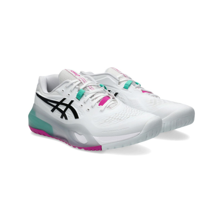 GEL-RESOLUTION X WHITE/AURORA GREEN